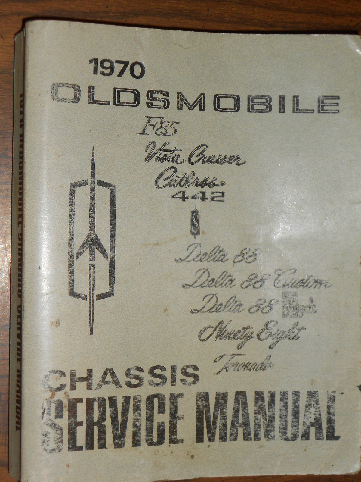 1970 Oldsmobile Chassis Service Manual original