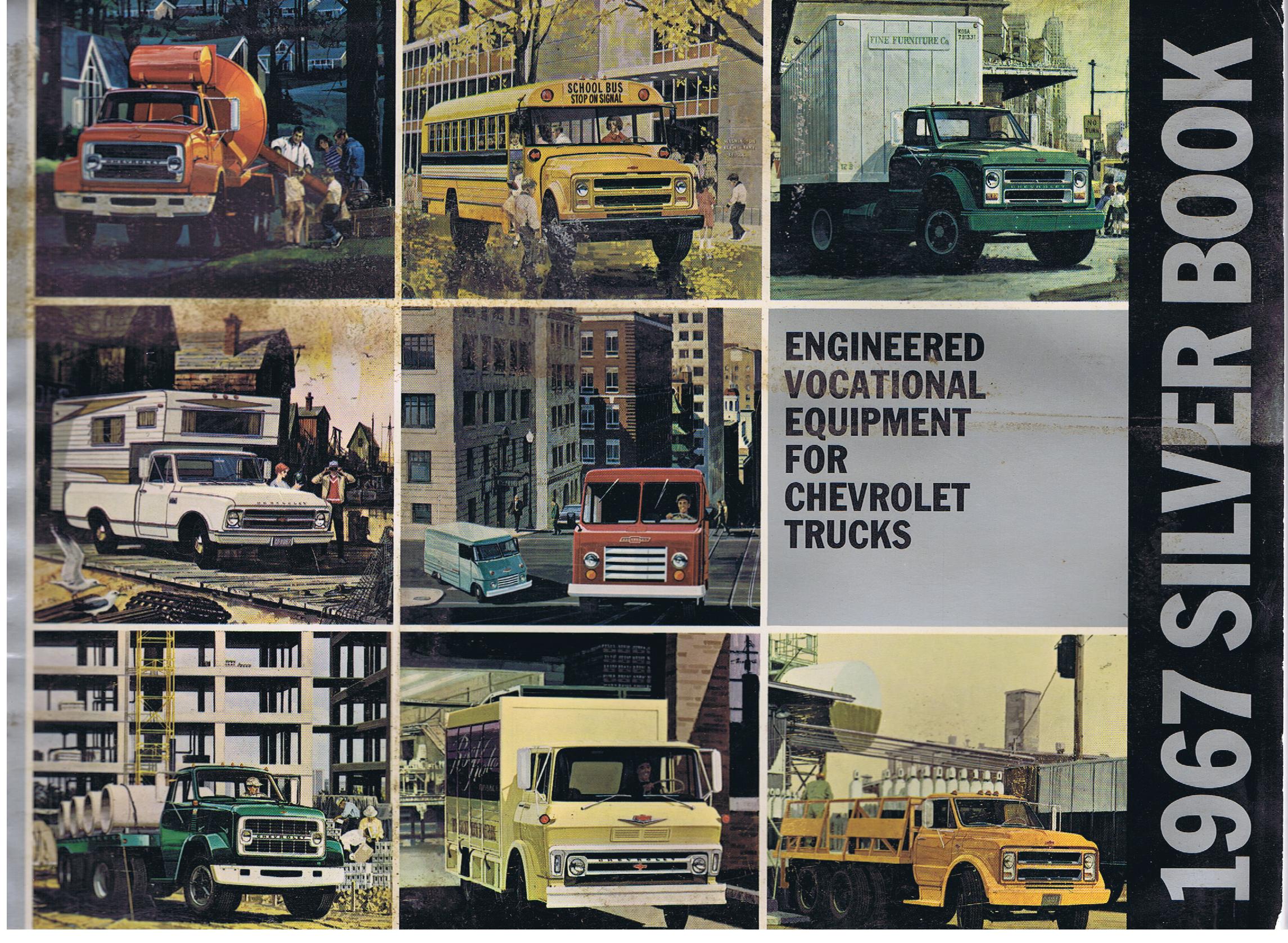 1967 Chevrolet Trucks Silver Book