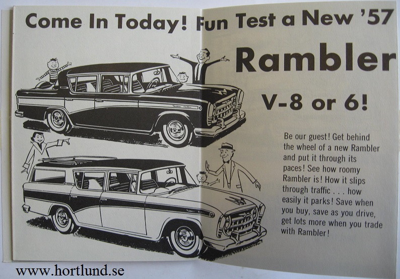 1957 Rambler broschyr The Story of the... - 3