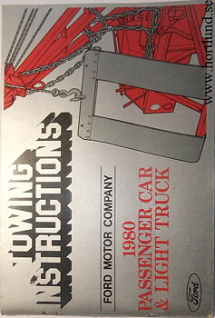 1980 FoMoCo Towing Instructions