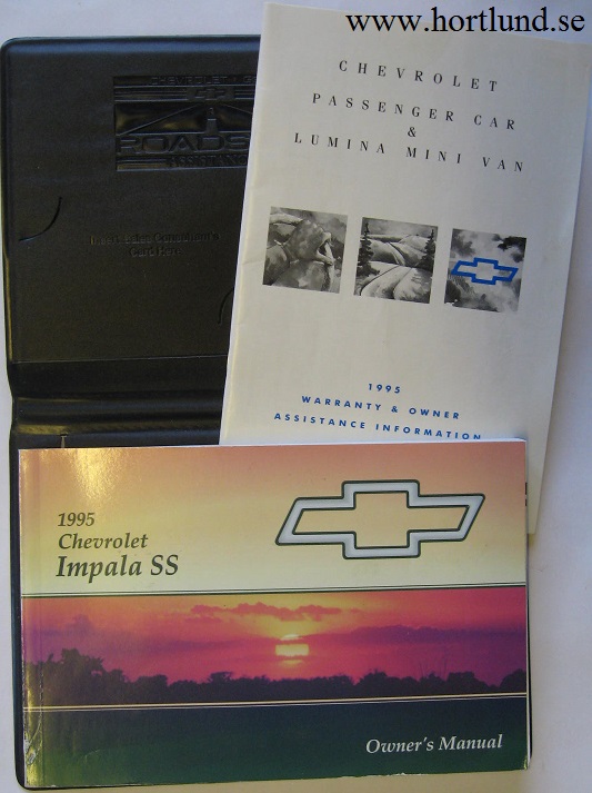 1995 Chevrolet Impala SS Owner's Manual