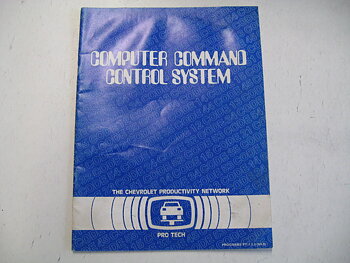 1980 Chevrolet Computer Command COntrol System