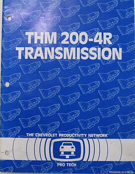 1980 Chevrolet THM 200-4R Transmission