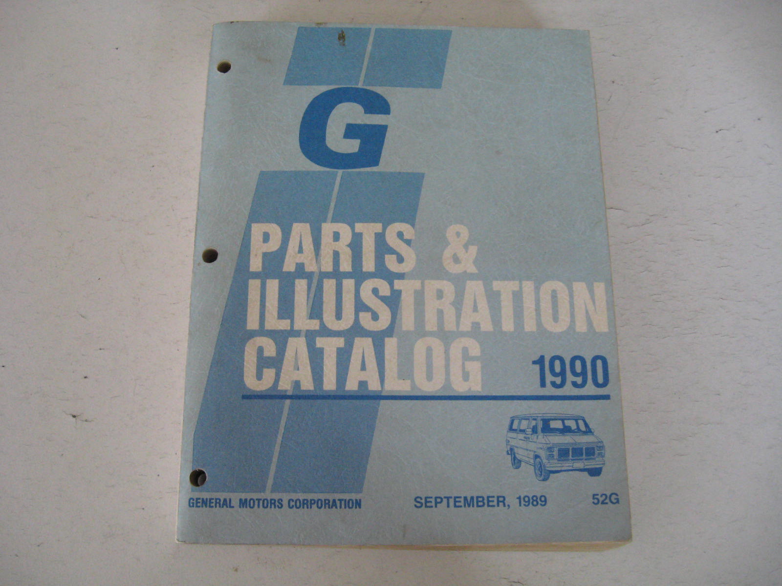 1990 Chevrolet & GMC G Van Parts & Illustration Catalog
