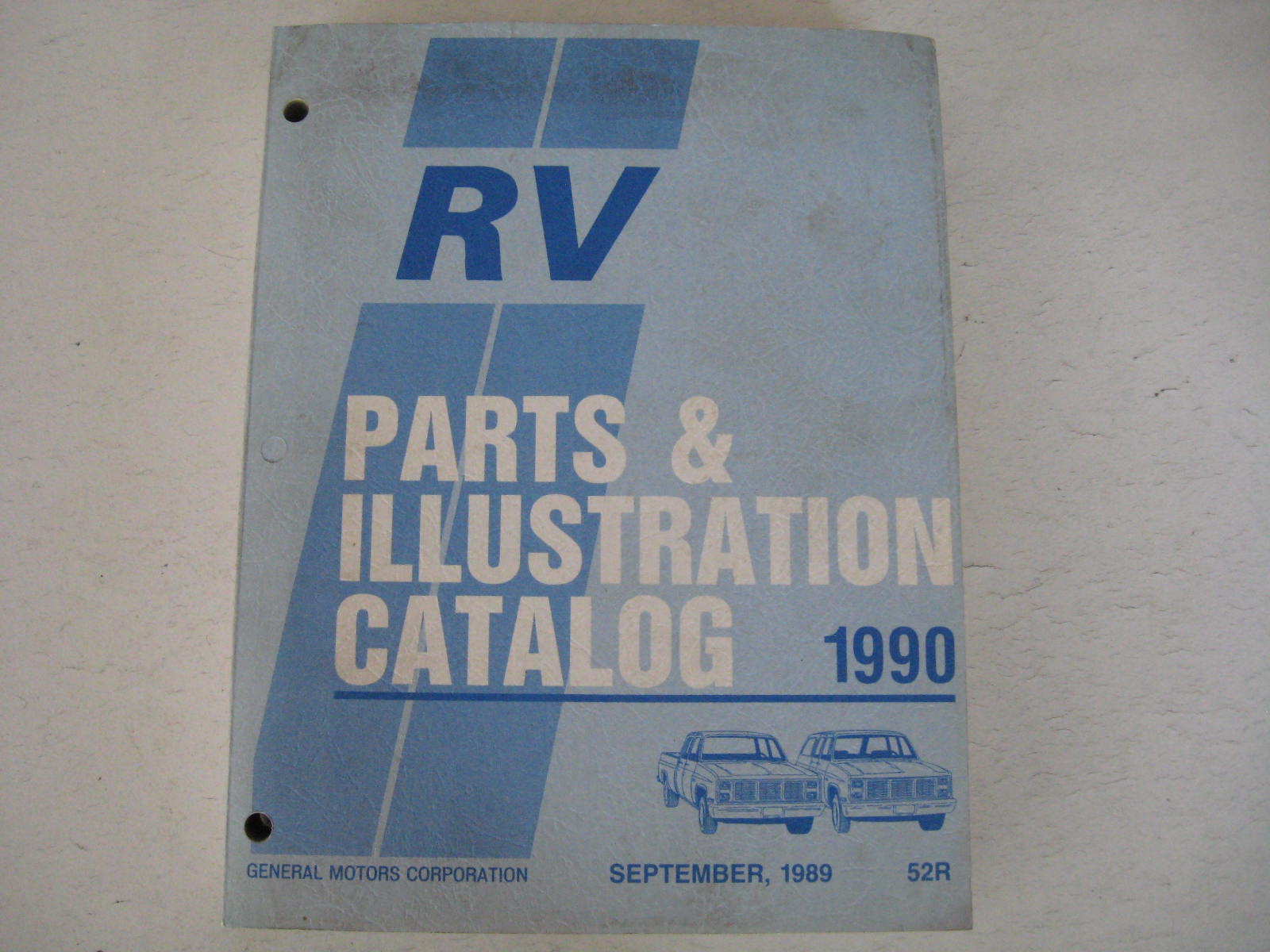 1990 Chevrolet & GMC RV Parts & Illustration Catalog