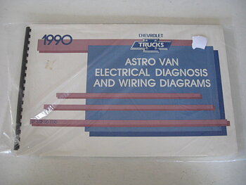 1990 Chevrolet Astro Van Electrical Diagnosis and Wiring Diagrams