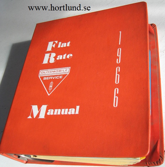 1966 Oldsmobile Flat Rate Manual