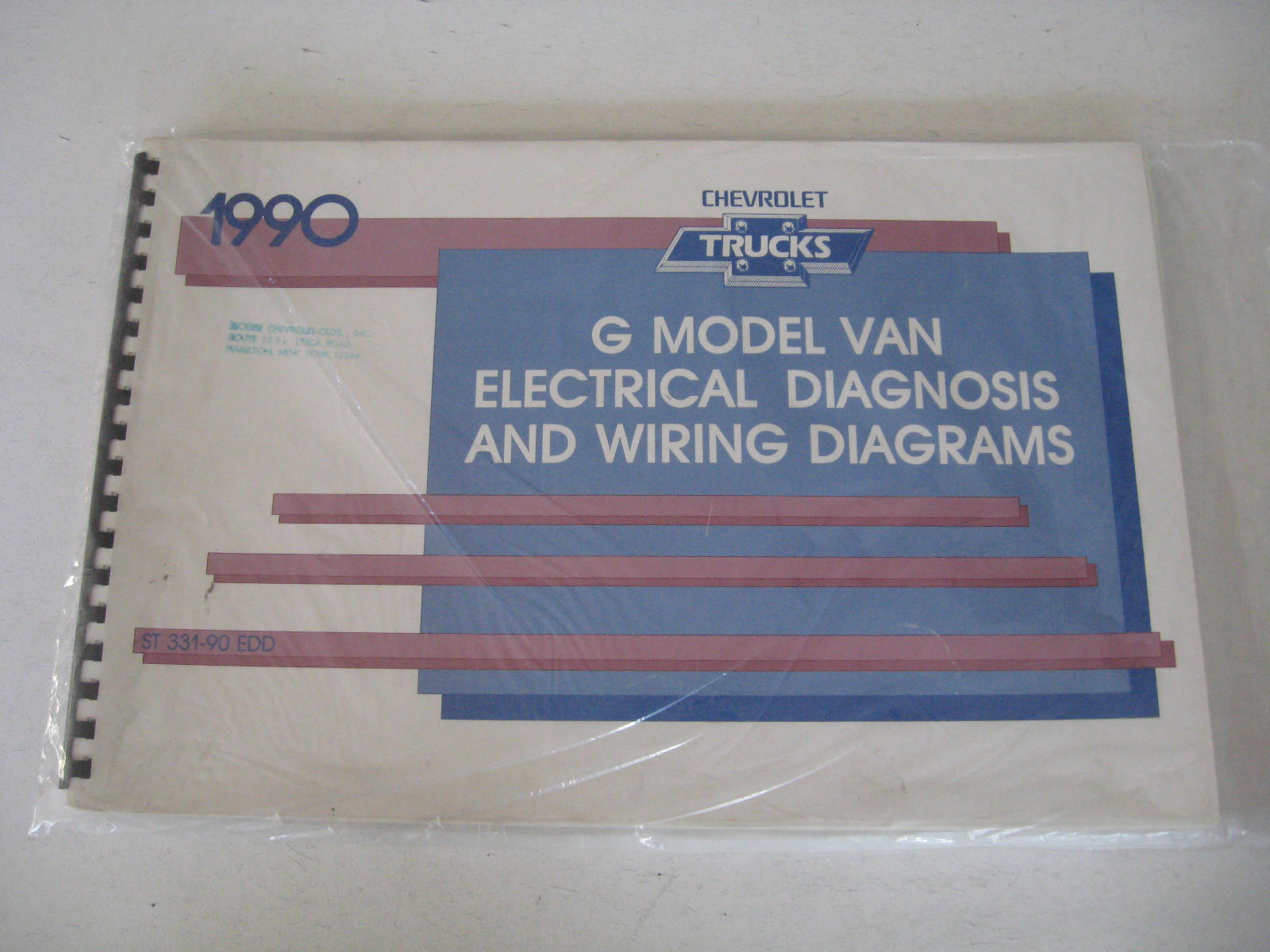 1990 Chevrolet G Model Van Electrical Diagnosis and Wiring Diagrams