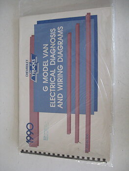 1990 Chevrolet G Model Van Electrical Diagnosis and Wiring Diagrams