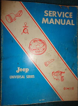 1966-1971 Jeep CJ-5, CJ-5A, CJ-6 and CJ-6A Service Manual