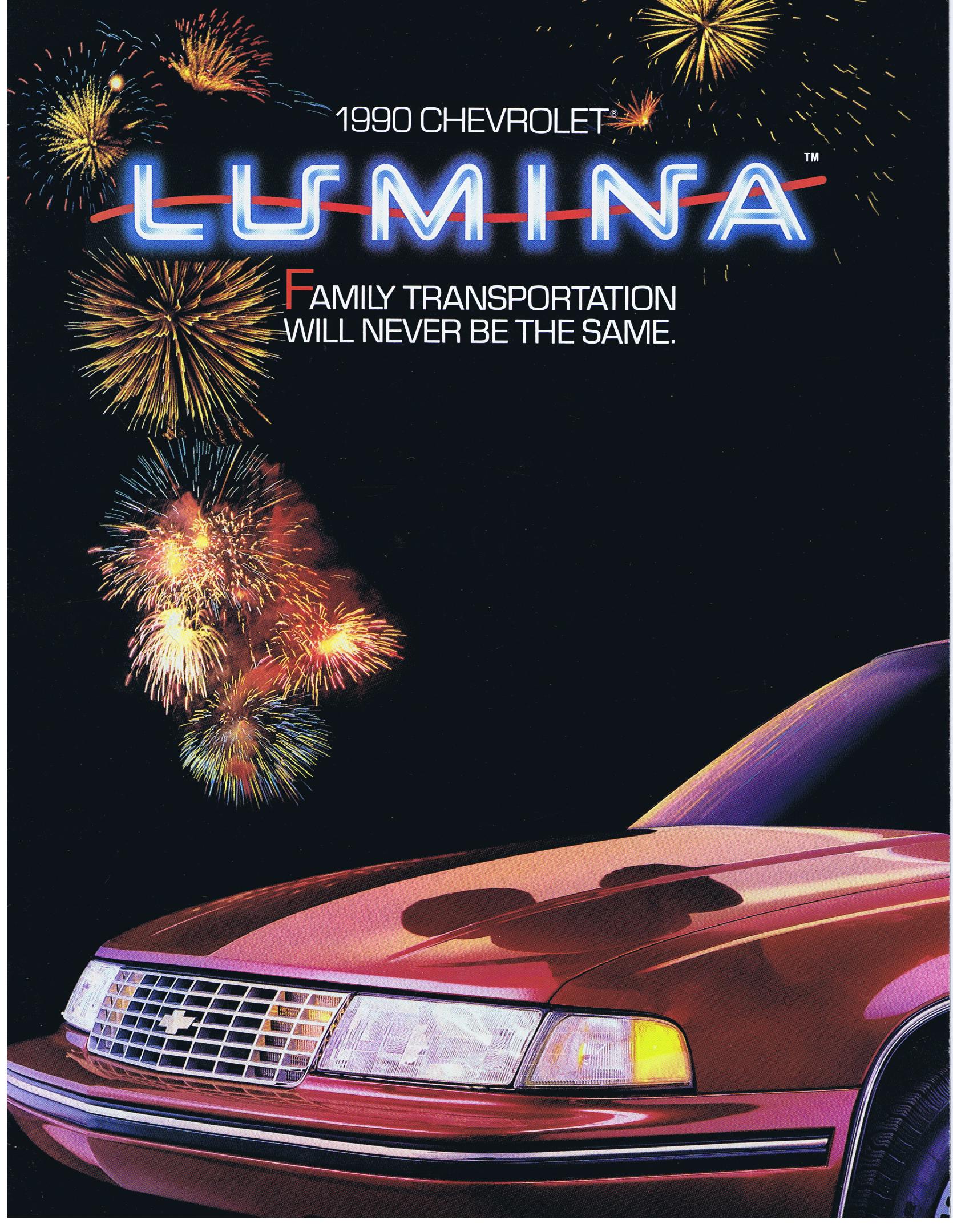 1990 Chevrolet Lumina Broschyr