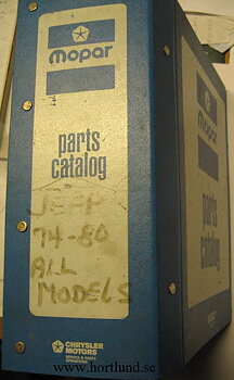 1974 - 1980 Jeep Parts Catalog alla modeller