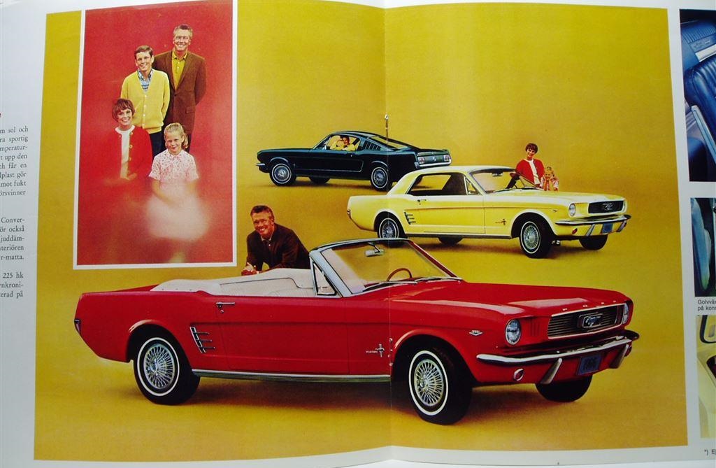 1966 Ford Mustang broschyr svensk - 5