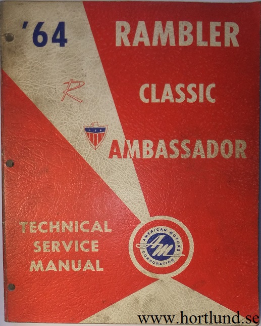 1964 Rambler Classic och Ambassador Technical Service Manual