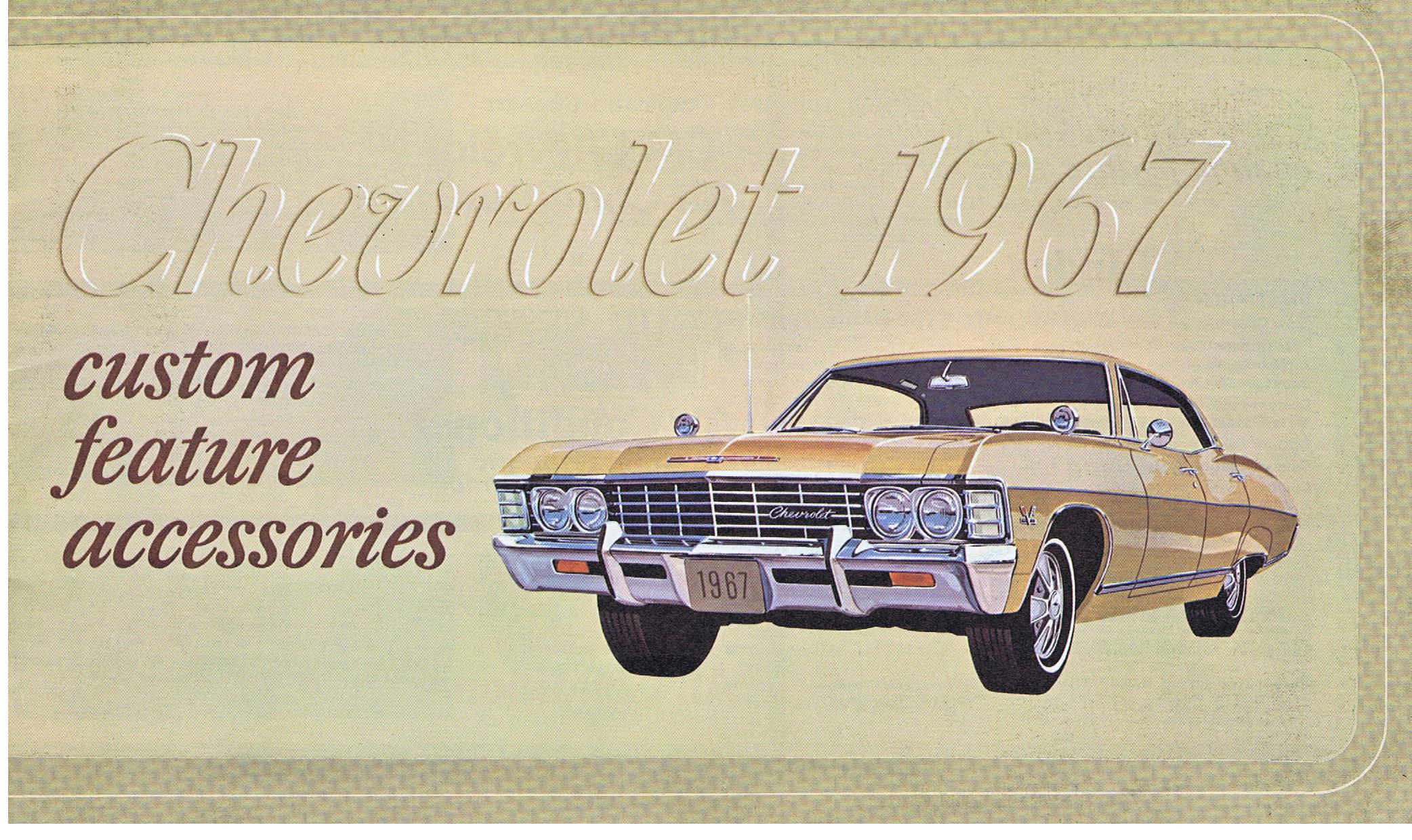 1967 Chevrolet Custom Feature Accessories