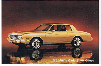 1980 Chevrolet Vykort Malibu Classic Sedan