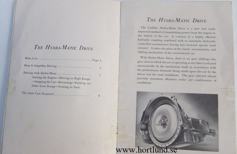 1941 Cadillac Engineered Hydra-Matic Drive - 3