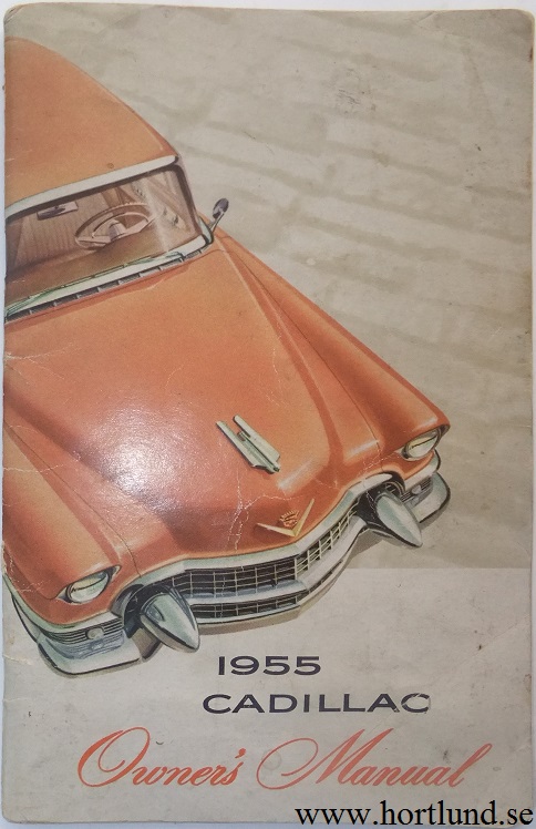 1955 Cadillac Owners Manual