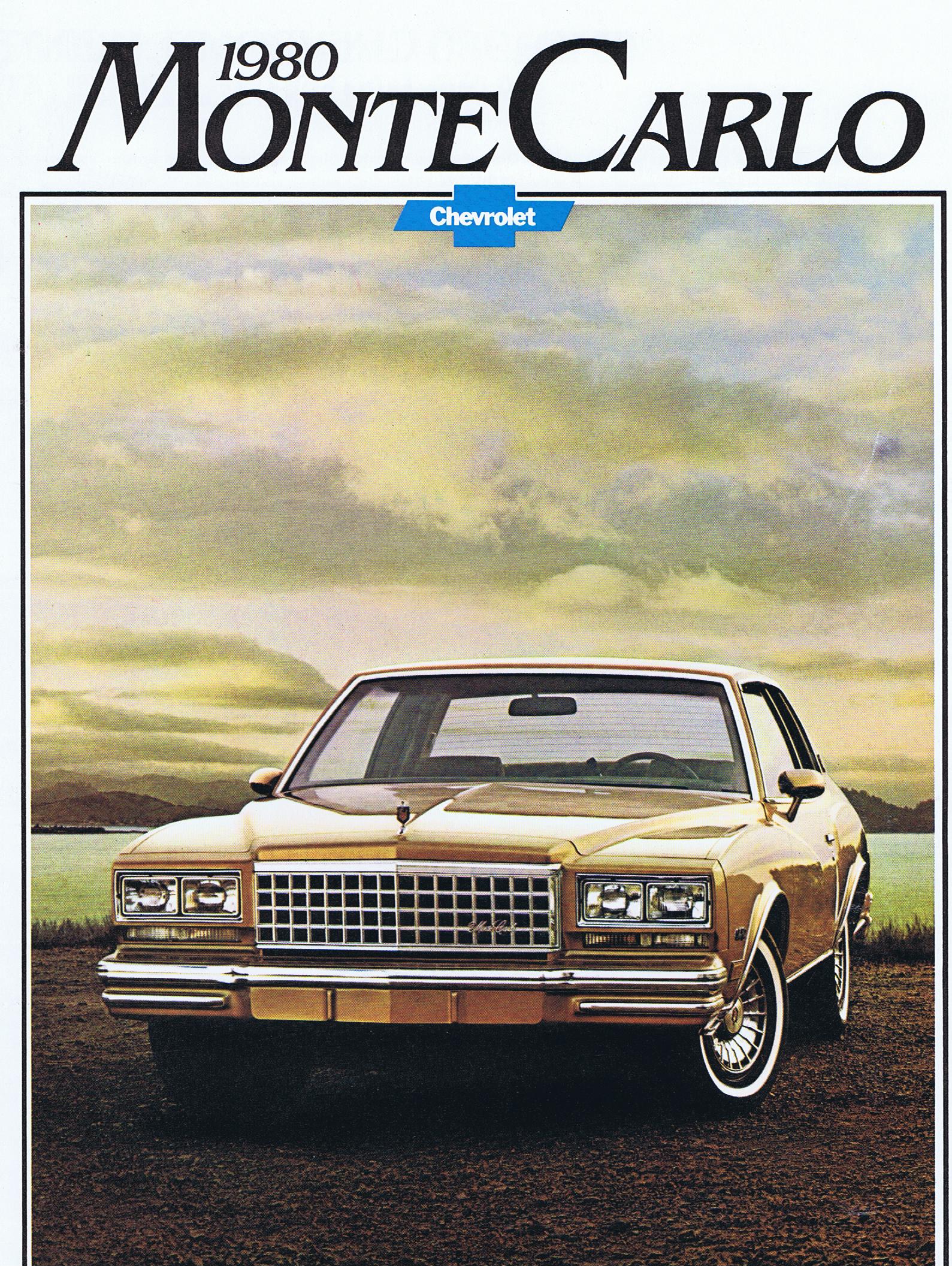 1980 Chevrolet Monte Carlo Broschyr