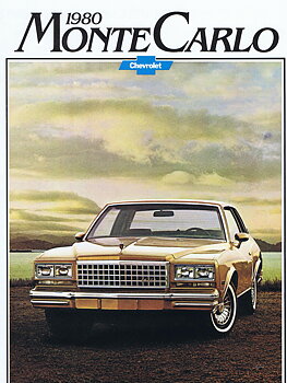 1980 Chevrolet Monte Carlo Broschyr