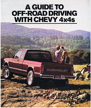 1990 Chevrolet 4x4 Broschyr