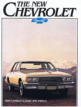 1980 Chevrolet New Chevrolet Broschyr