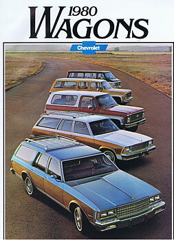 1980 Chevrolet Wagons Broschyr