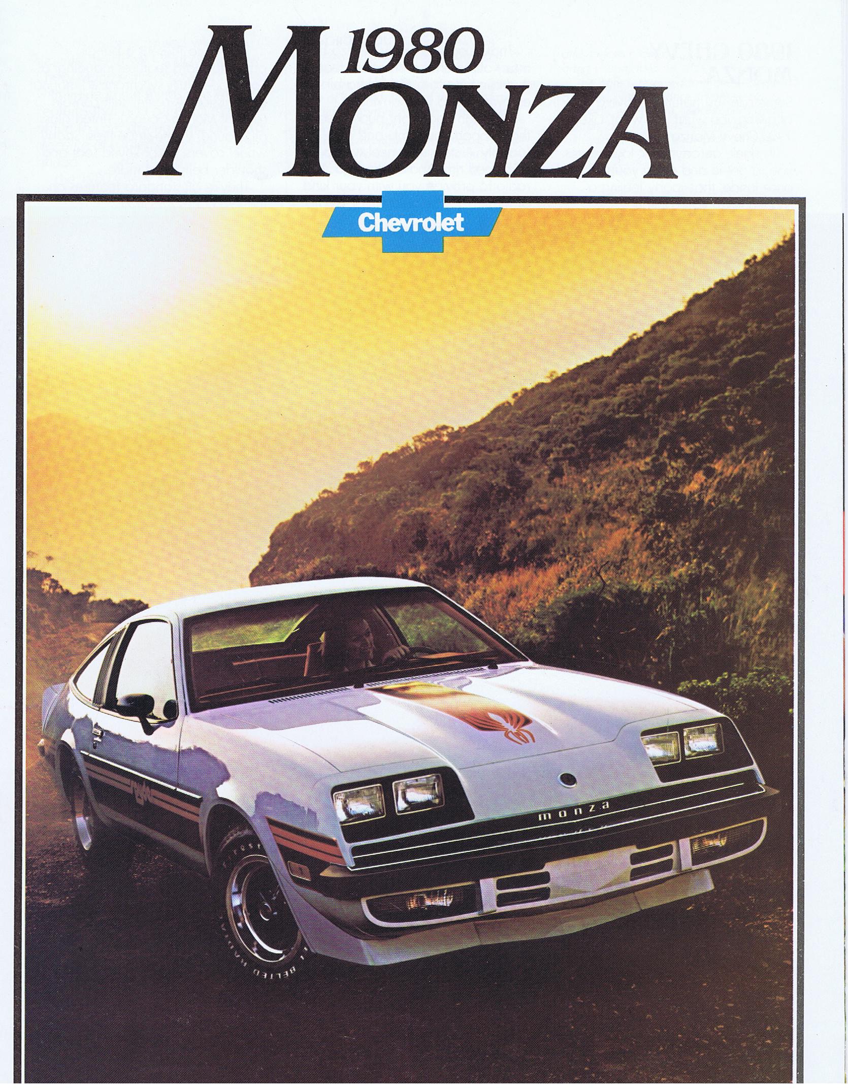 1980 Chevrolet Monza Broschyr