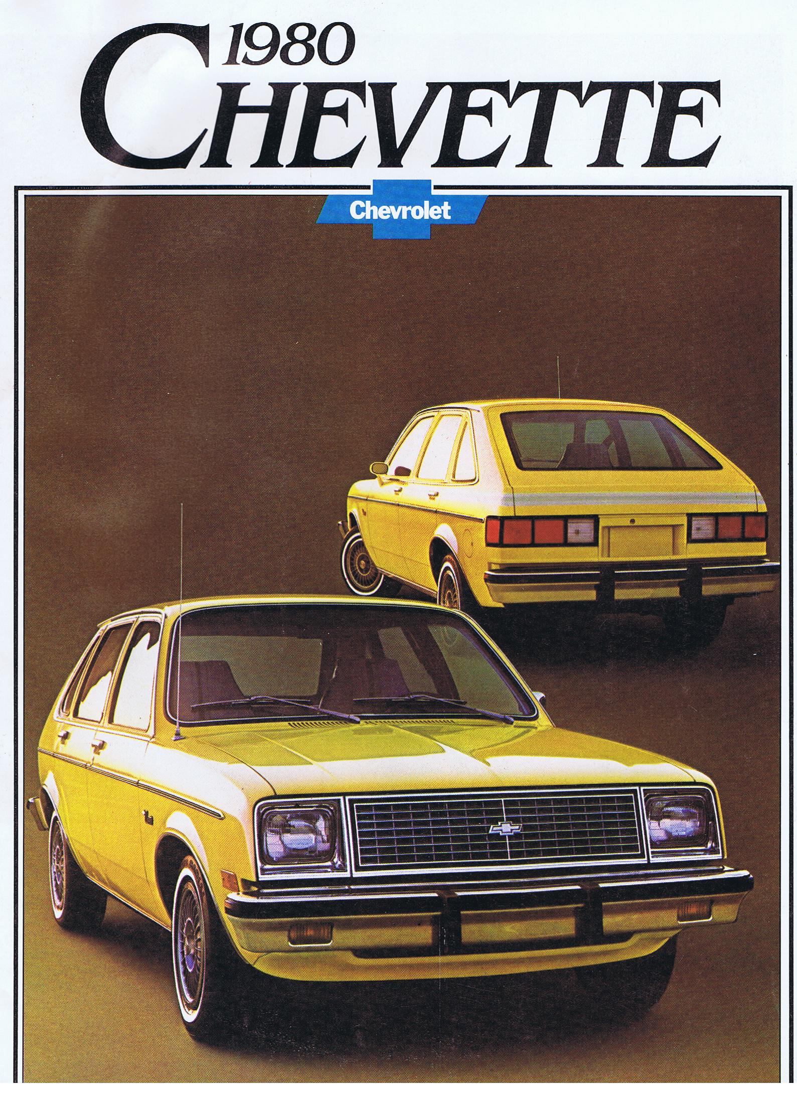 1980 Chevrolet Chevette Broschyr