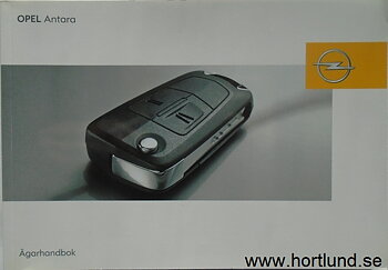 2008 Opel Antara Handbok
