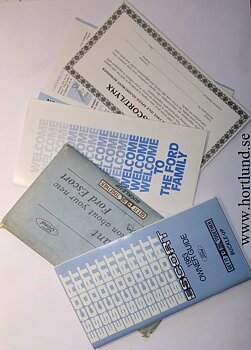 1983 Ford Escort Owner's Guide