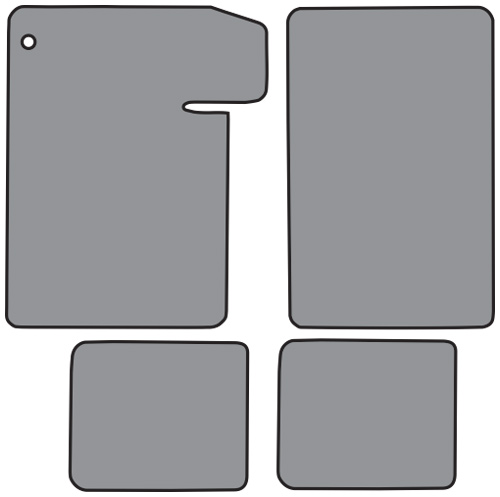 64 - 67 Buick Carpet Floor Mats 4pc FM79
