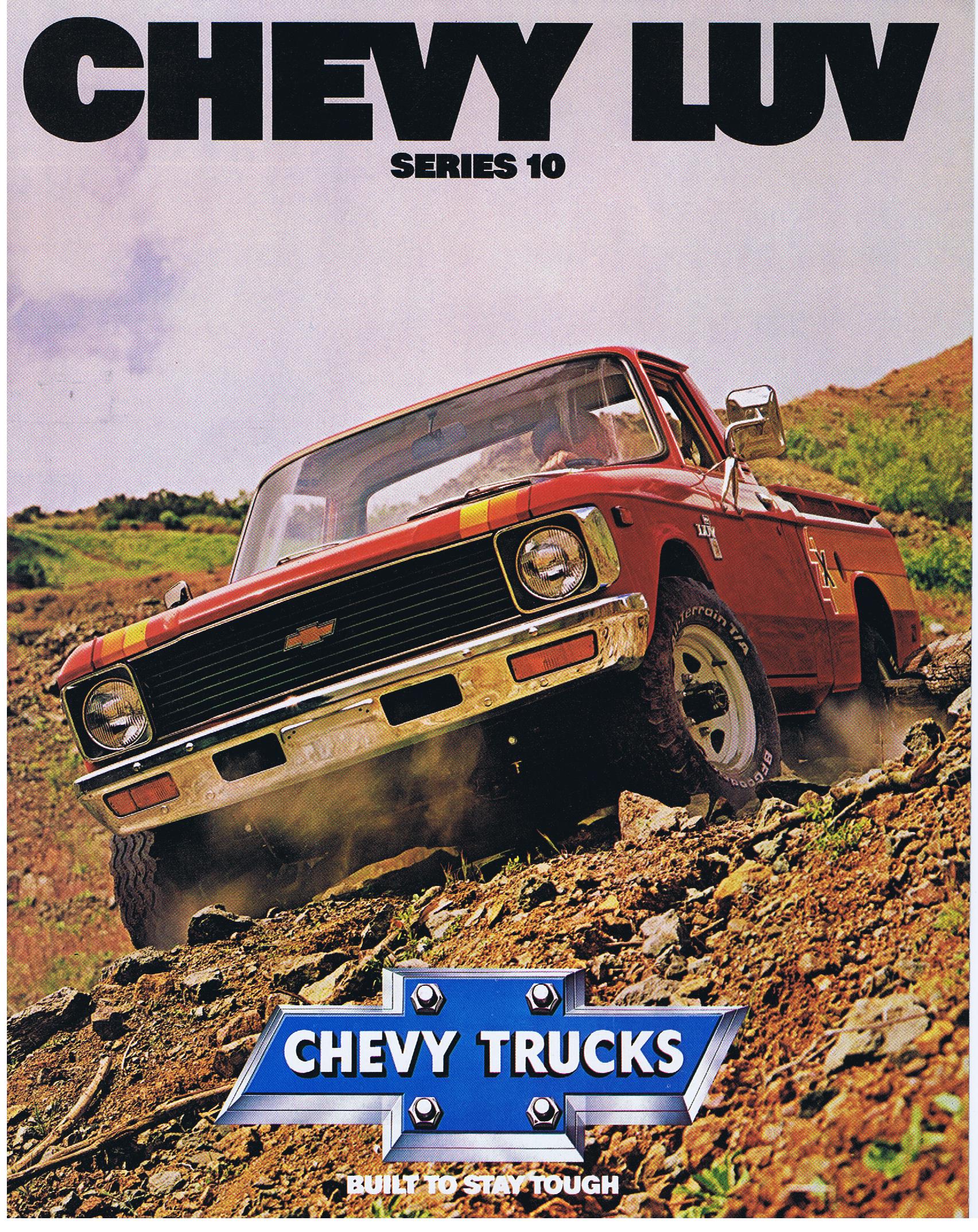 1980 Chevrolet Truck LUV Broschyr