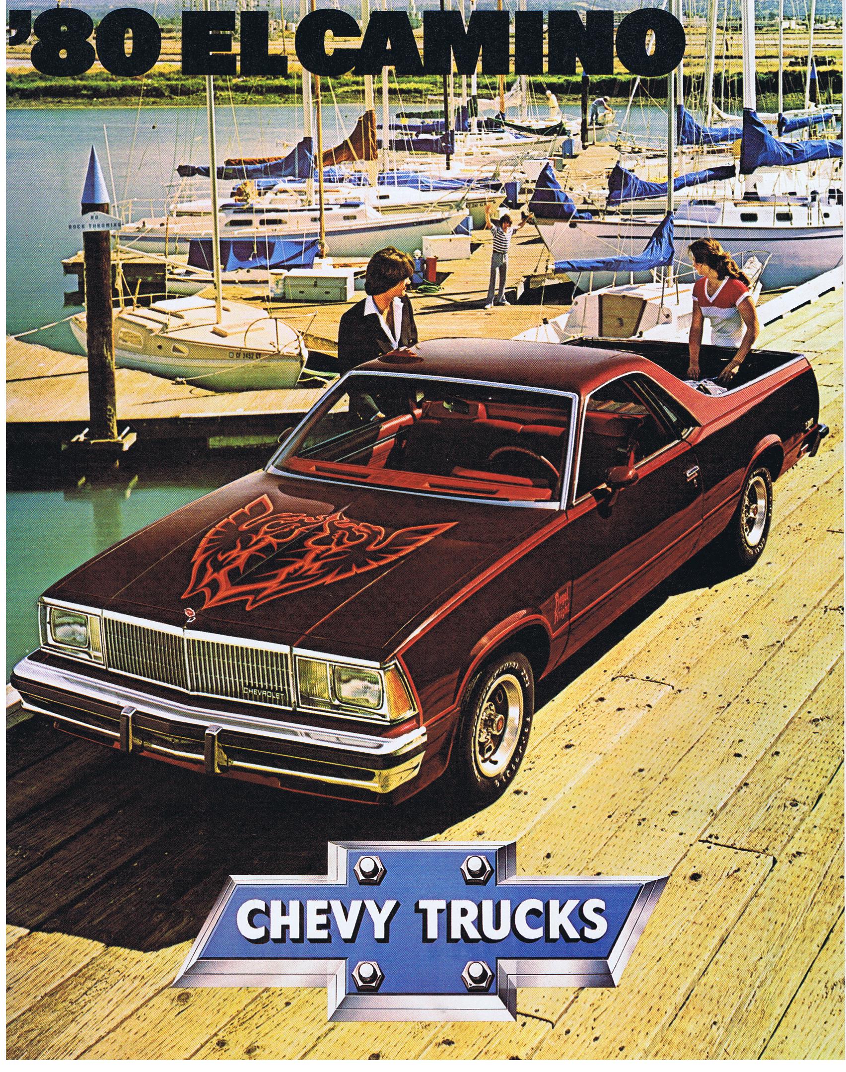 1980 Chevrolet Truck El Camino Broschyr