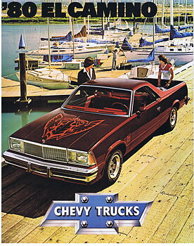 1980 Chevrolet Truck El Camino Broschyr