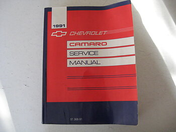 1991 Chevrolet Camaro Service Manual