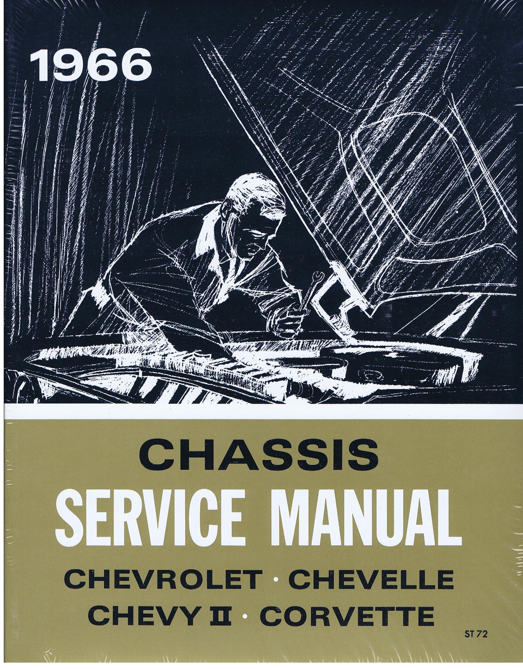 1966 Chevrolet Chassis Service Manual Chevrolet Chevelle Chevy II Corvette