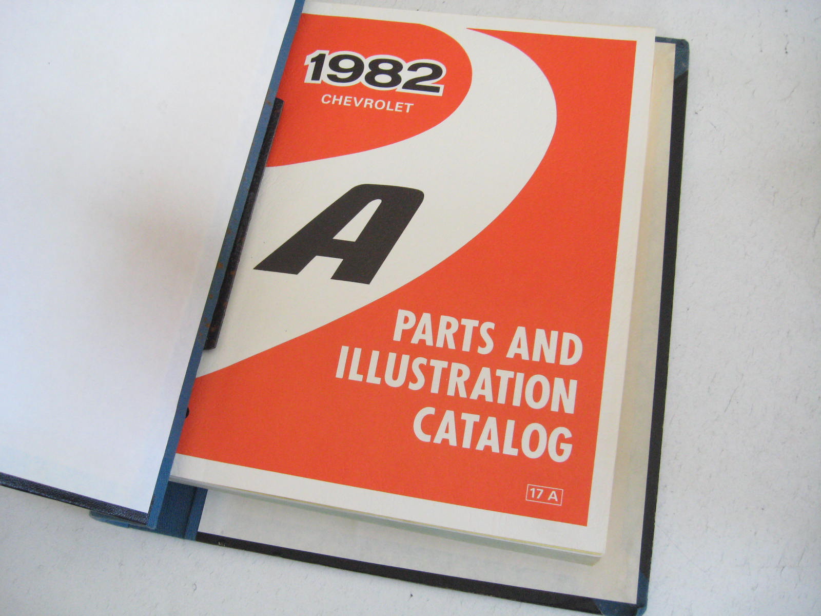 1982 Chevrolet Parts and Illustration Catalog A Celebrity