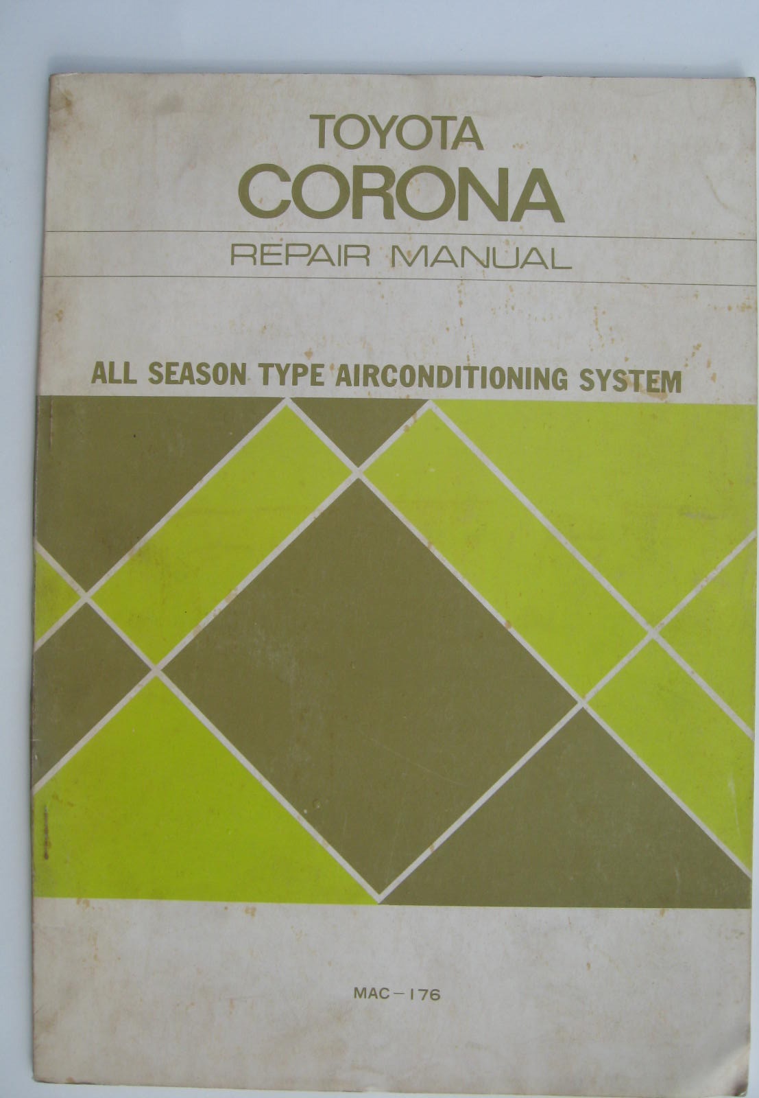 1974 Toyota Corona Air Condition Repair Manual
