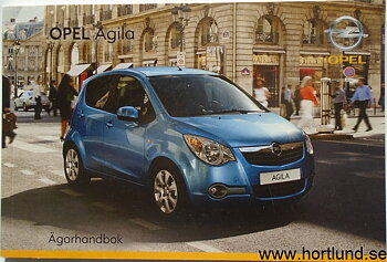2009 Opel Agila Handbok