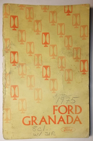 1975 Ford Granada Owners Manual