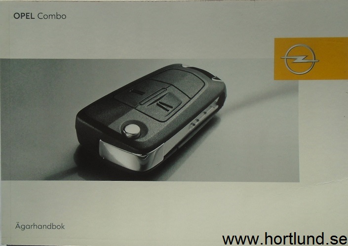 2009 Opel Combo Handbok