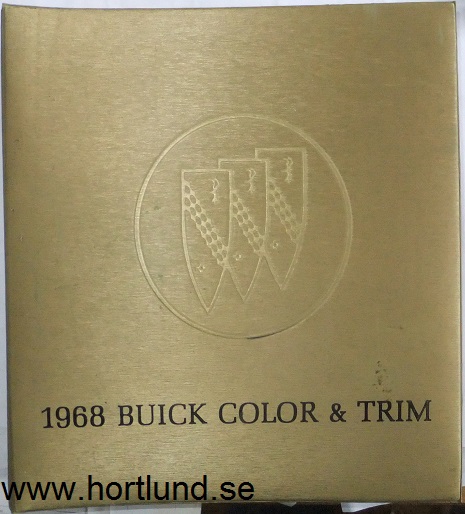 1968 Buick Color & Trim Dealer Album
