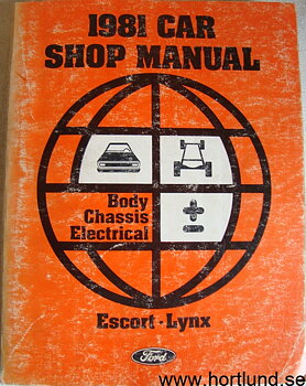 1981 Ford, Mercury Shop Manual Vol C