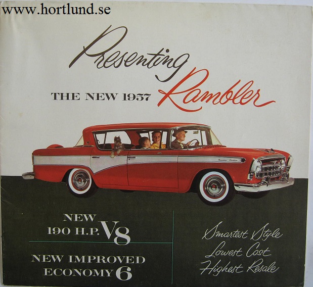 1957 Rambler broschyr Presenting The New...