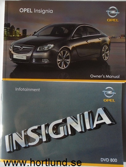 2009 Opel Insignia Owner's Manual