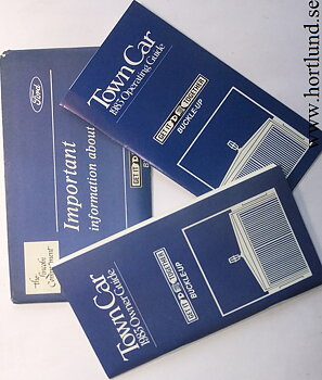 1983 Lincoln Town Car Owners Manual