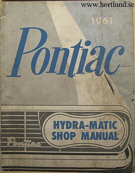 1961 Pontiac Hydra-Matic Shop Manual