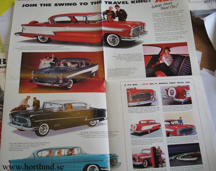 1957 Nash broschyr World's Newest, Finest... - 2
