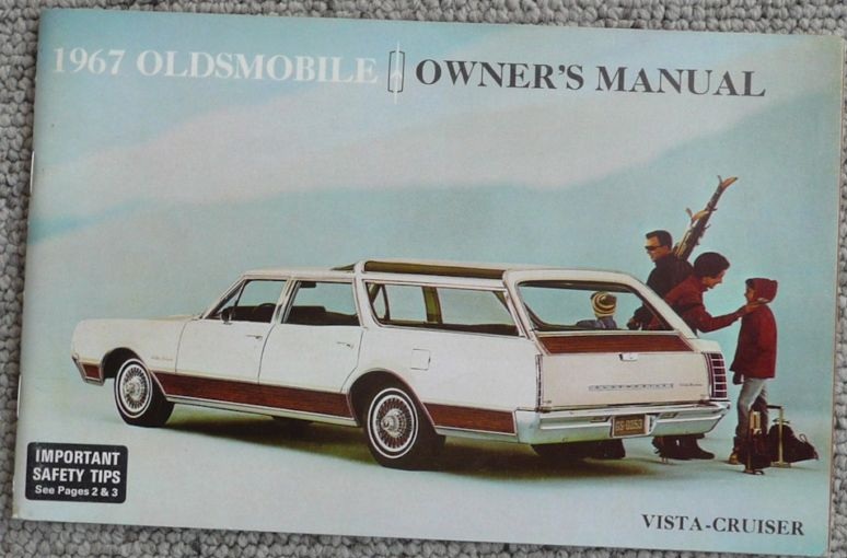 1967 Oldsmobile Vista Cruiser Owner's Manual